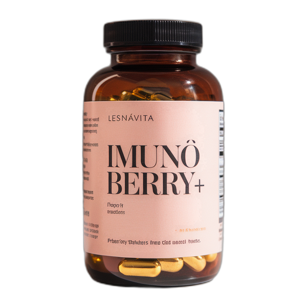 ImunoBerry+ – prémiová fľaša s kapsulami